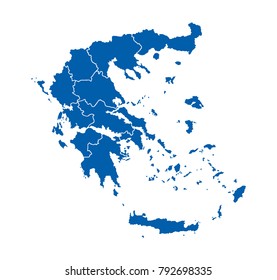 Map of Greece