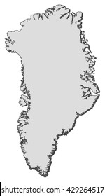 Map - Greenland