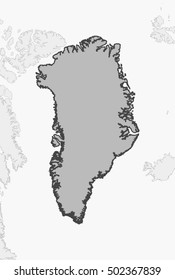 Map - Greenland