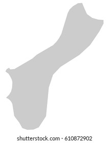 Map - Guam