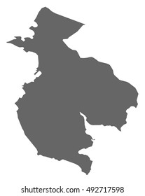 Map - Guanacaste (Costa Rica)