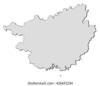 Map - Guangxi (China)