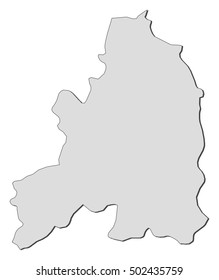 Map - Guarda (Portugal)