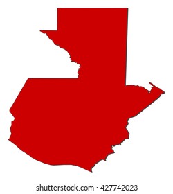 Map - Guatemala