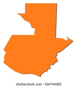 Map - Guatemala