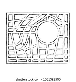 map guide paper icon