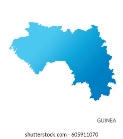 Map of Guinea