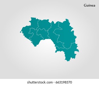 Map of Guinea