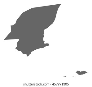 Map - Hadhramaut (Yemen)