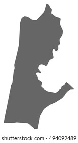 Map - Haifa (Israel)