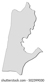 Map - Haifa (Israel)