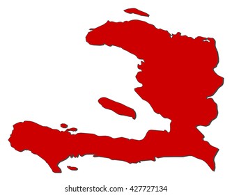 Map Haiti Stock Vector (Royalty Free) 427727134 | Shutterstock