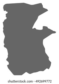 Map - Haut-Sassandra (Ivory Coast)