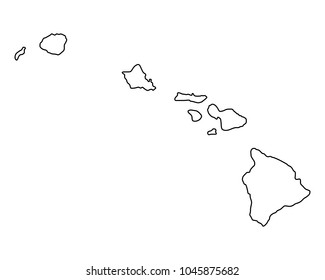 Map of Hawaii