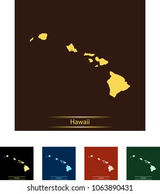 map of Hawaii