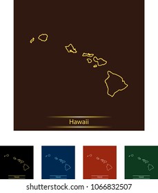 map of Hawaii