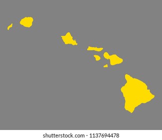 Map of Hawaii