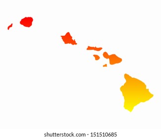 Map of Hawaii