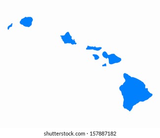 Map of Hawaii