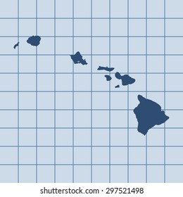 map of Hawaii