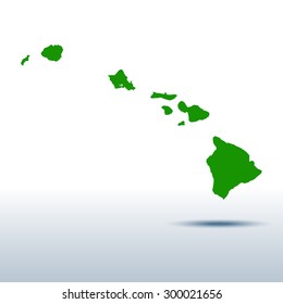 map of Hawaii