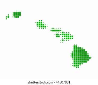 Map of Hawaii
