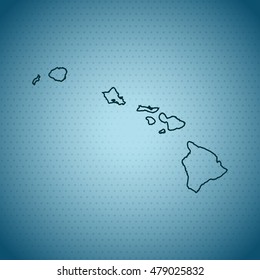 map of Hawaii