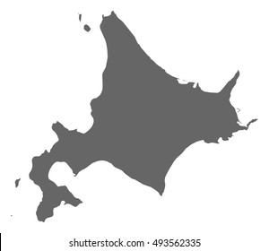 Map - Hokkaido (Japan)