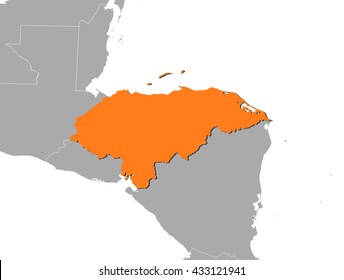 Map - Honduras