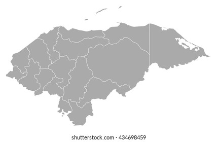 Map - Honduras