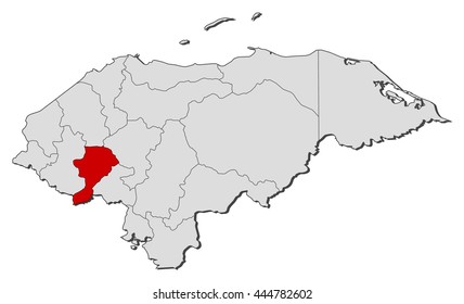 Map - Honduras, Intibuca