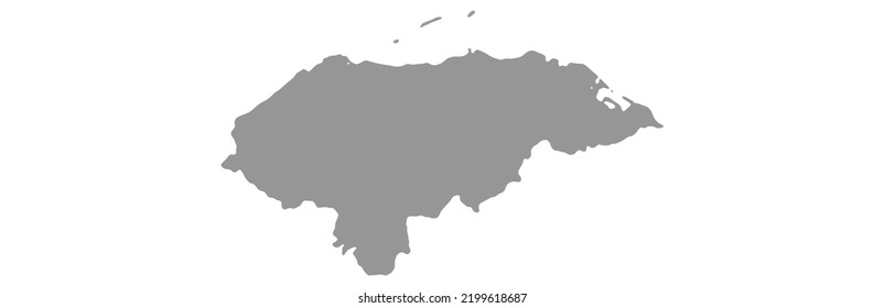 Map Honduras vector background. Isolated country texture