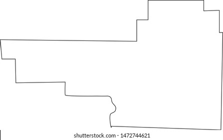 map of Hot Spring in state of Arkansas
