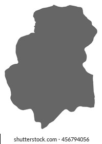 Map - Huambo (Angola)