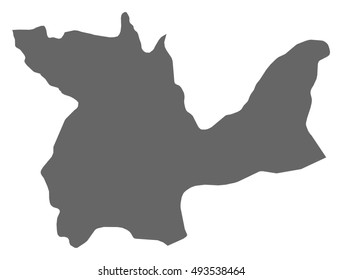 Map - Huanuco (Peru)