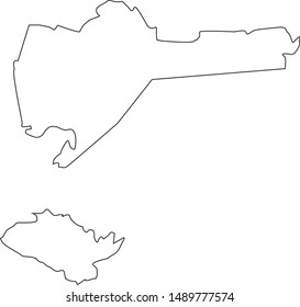 Map Iberia County Louisiana Stock Vector (Royalty Free) 1489777574 ...