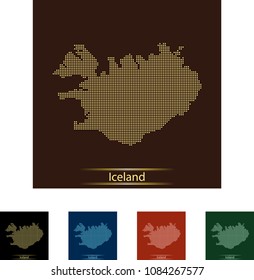 map of Iceland