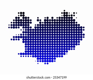 Map of Iceland