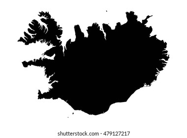 Map of Iceland
