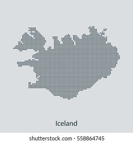 map of Iceland