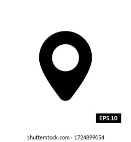 Map Icon, GPS and Navigation Sign/Symbol Vector