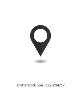 Map icon. GPS icon. Vector eps 10