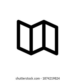 Kartensymbol für Grafikdesign-Projekte
