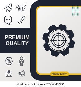 Map icon graphic element. Modern design.