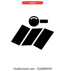 map icon isolated sign symbol vector illustration - high quality black style vector icons
