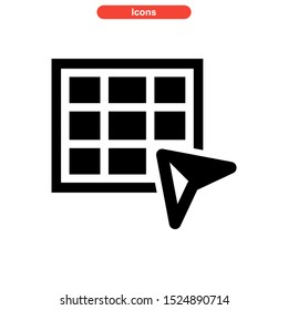 map icon isolated sign symbol vector illustration - high quality black style vector icons
