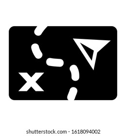 map icon isolated sign symbol vector illustration - high quality black style vector icons
