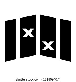 map icon isolated sign symbol vector illustration - high quality black style vector icons
