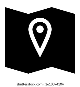 map icon isolated sign symbol vector illustration - high quality black style vector icons
