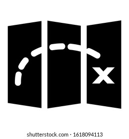 map icon isolated sign symbol vector illustration - high quality black style vector icons
